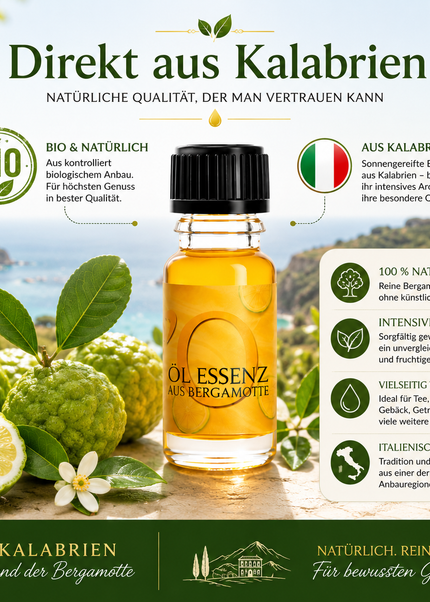 Bio Bergamotte-Essenz 10ml