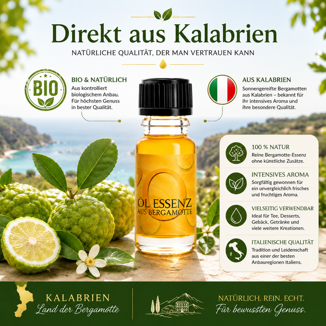 Bio Bergamotte-Essenz 10ml