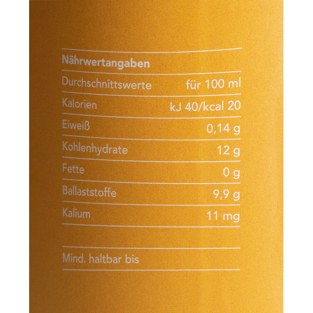 Bio Bergamottesaft 750 ml – 100 % Direktsaft aus Kalabrien