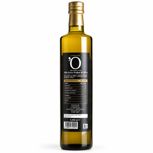 Bio Olivenöl Extra Virgine 500ml aus Kalabrien