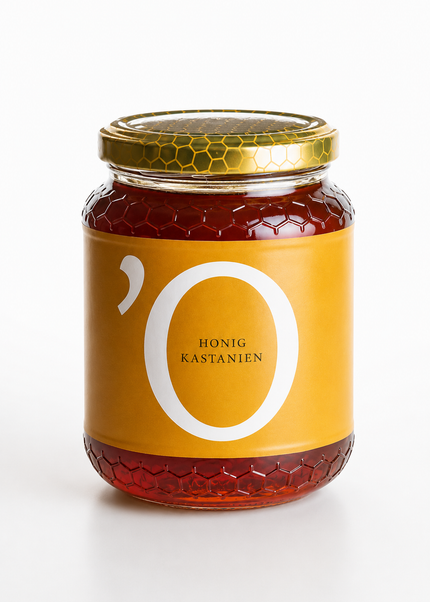 Bio Kastanien Honig aus Kalabrien 500g