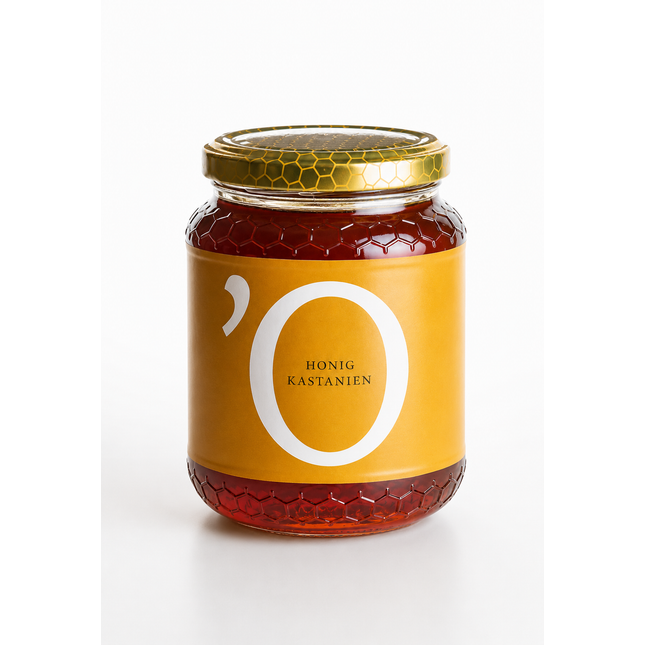 Bio Kastanien Honig aus Kalabrien 500g