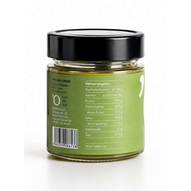 Pistaziencreme aus Kalabrien 210g