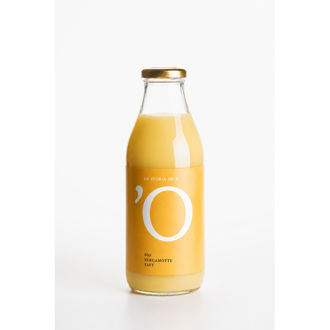 Bio Bergamottesaft 750 ml – 100 % Direktsaft aus Kalabrien