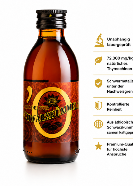 Schwarzkümmelöl (Nigella sativa) aus Äthiopien 125ml