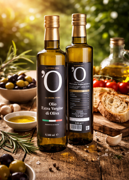 Organic Extra Virgin Olive Oil 500ml from Calabria