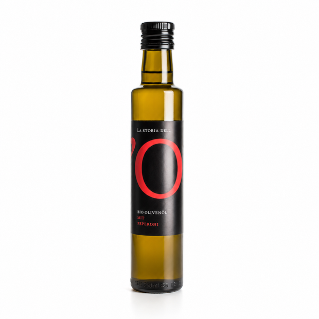 <p>Olivenöl Peperoni 250 ml</p>