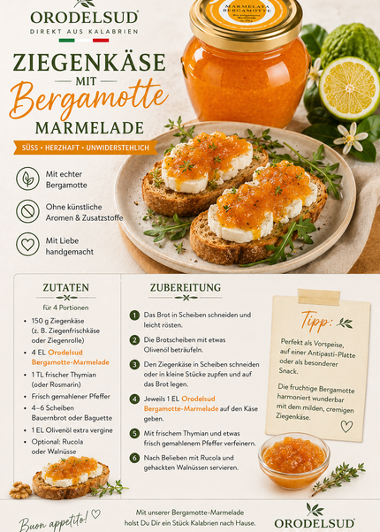 Bergamotte Marmelade 250g