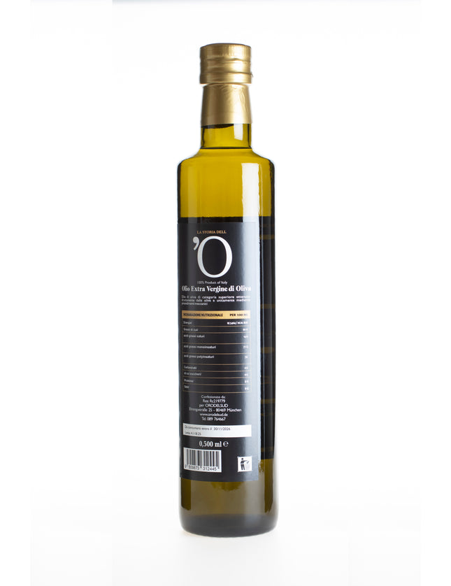 Bio Olivenöl Extra Virgine 500ml aus Kalabrien