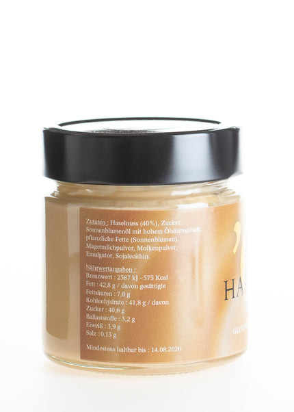 Haselnusscreme 210g aus Kalabrien