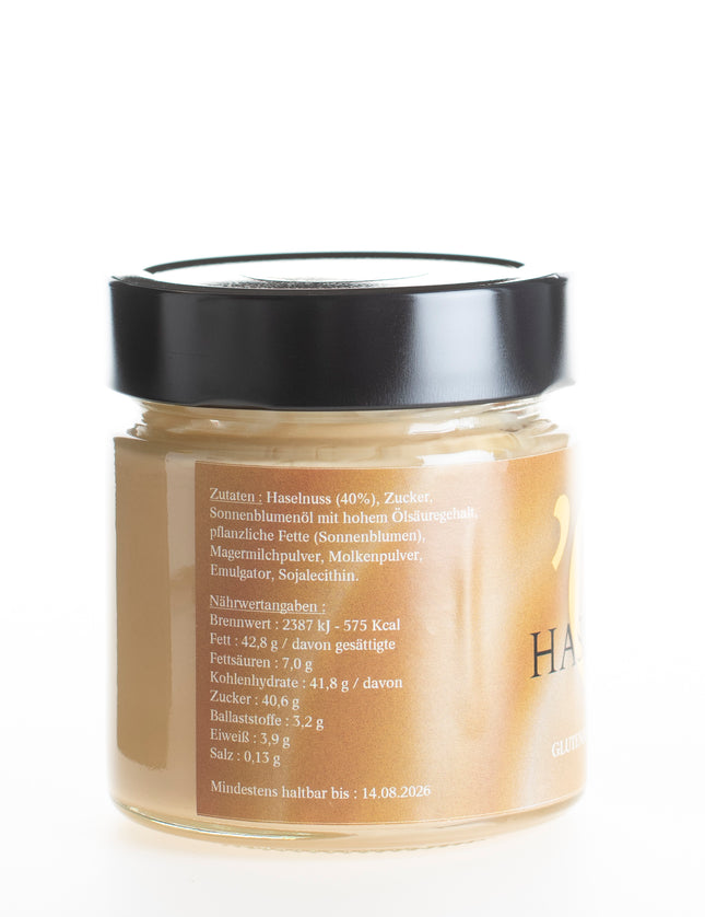 Haselnusscreme 210g aus Kalabrien