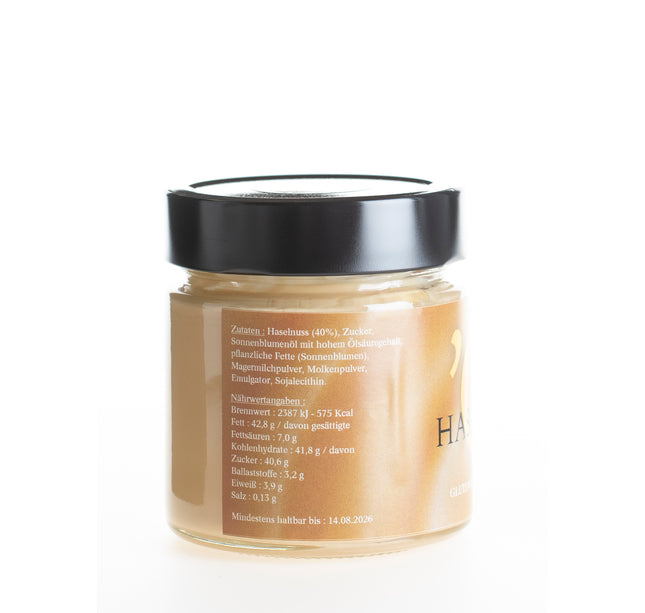 Haselnusscreme 210g aus Kalabrien