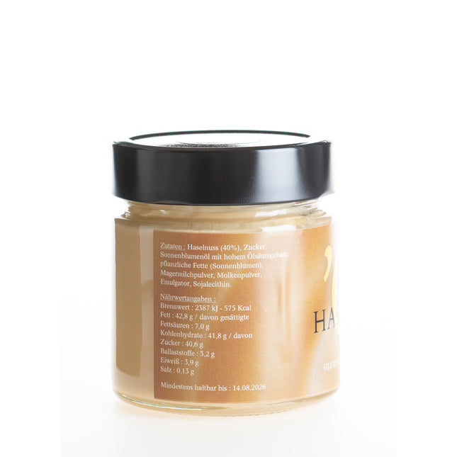 Haselnusscreme 210g aus Kalabrien