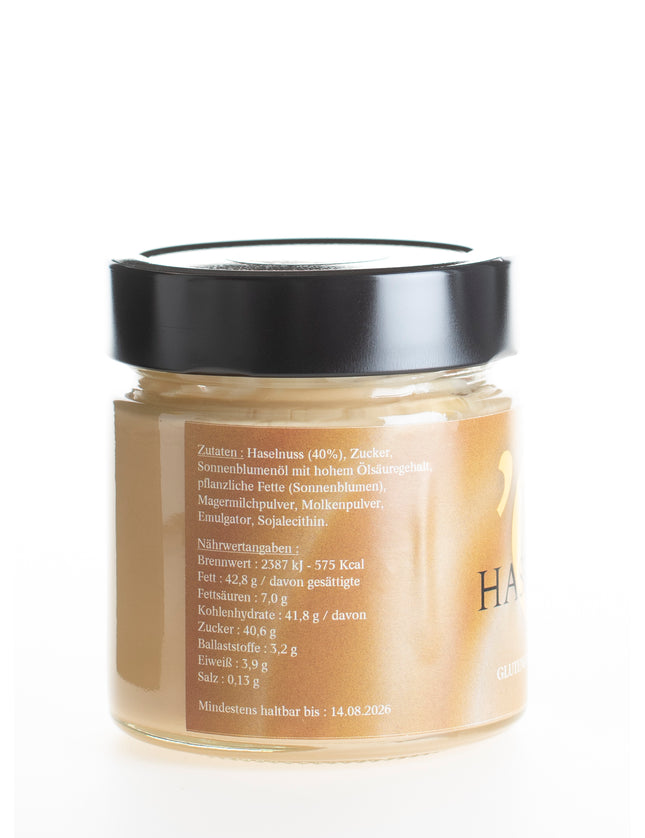 Haselnusscreme 210g aus Kalabrien