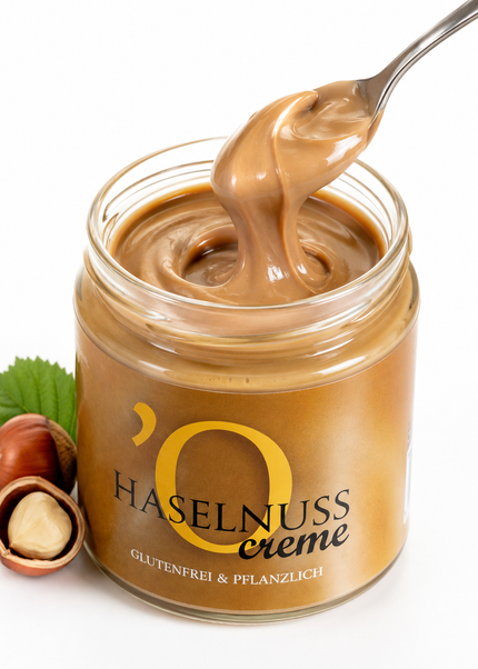Haselnusscreme aus Kalabrien – vegane Nusscreme, 210 g