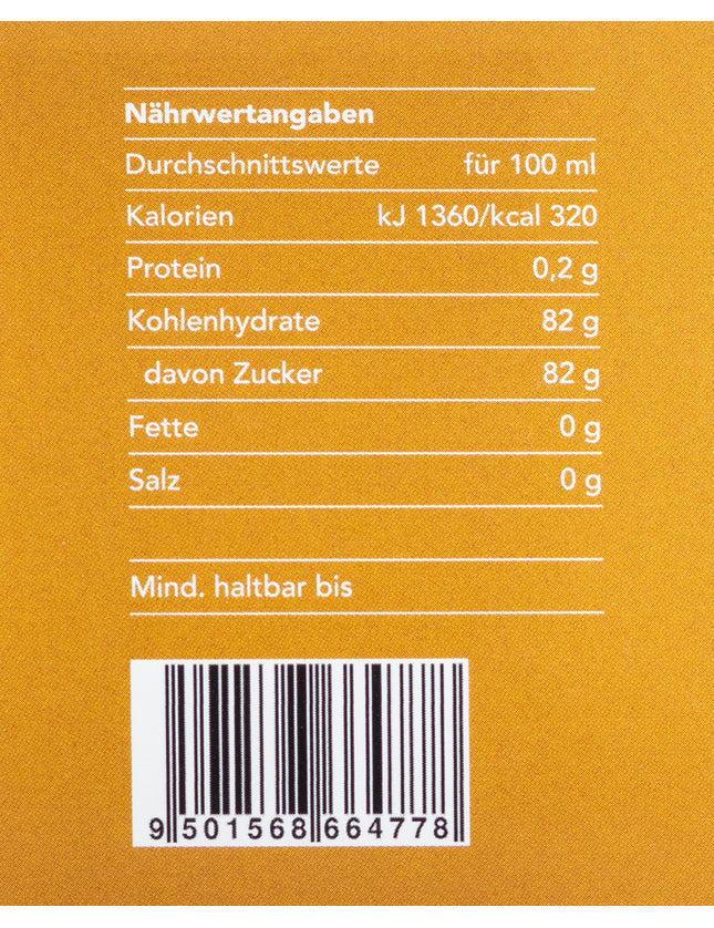 Bio Kastanien Honig aus Kalabrien 500g