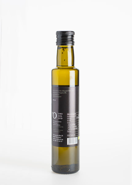 Bio Olivenöl extra virgine mit Oregano 250ml