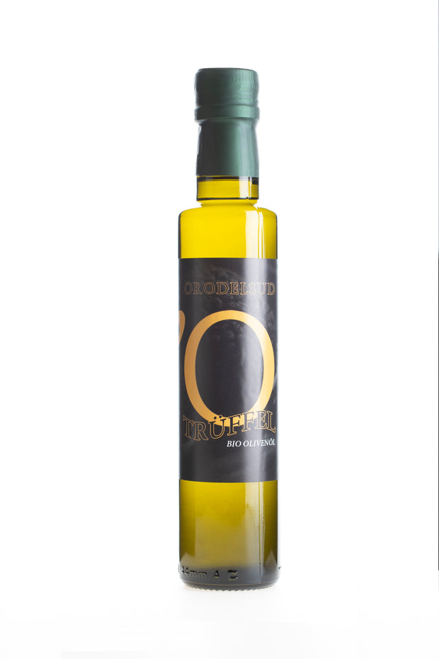 <h4>OLIVENÖL <span style="text-decoration:underline"><em>Trüffel 250ml</em></span></h4>