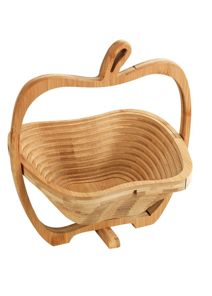 faltbarer Obstkorb aus Bambus