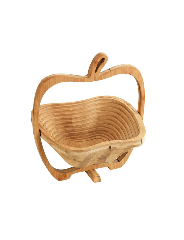 faltbarer Obstkorb aus Bambus