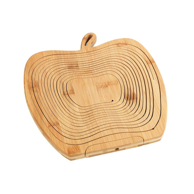 faltbarer Obstkorb aus Bambus