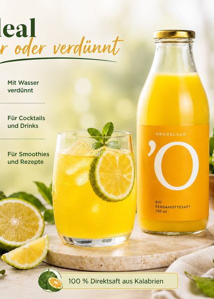 Organic Bergamot Juice 750ml