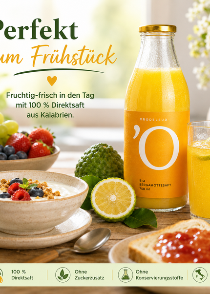 Organic Bergamot Juice 750ml
